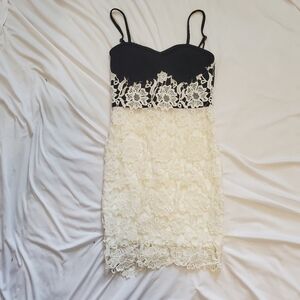 Black and white cocktail dress NWT